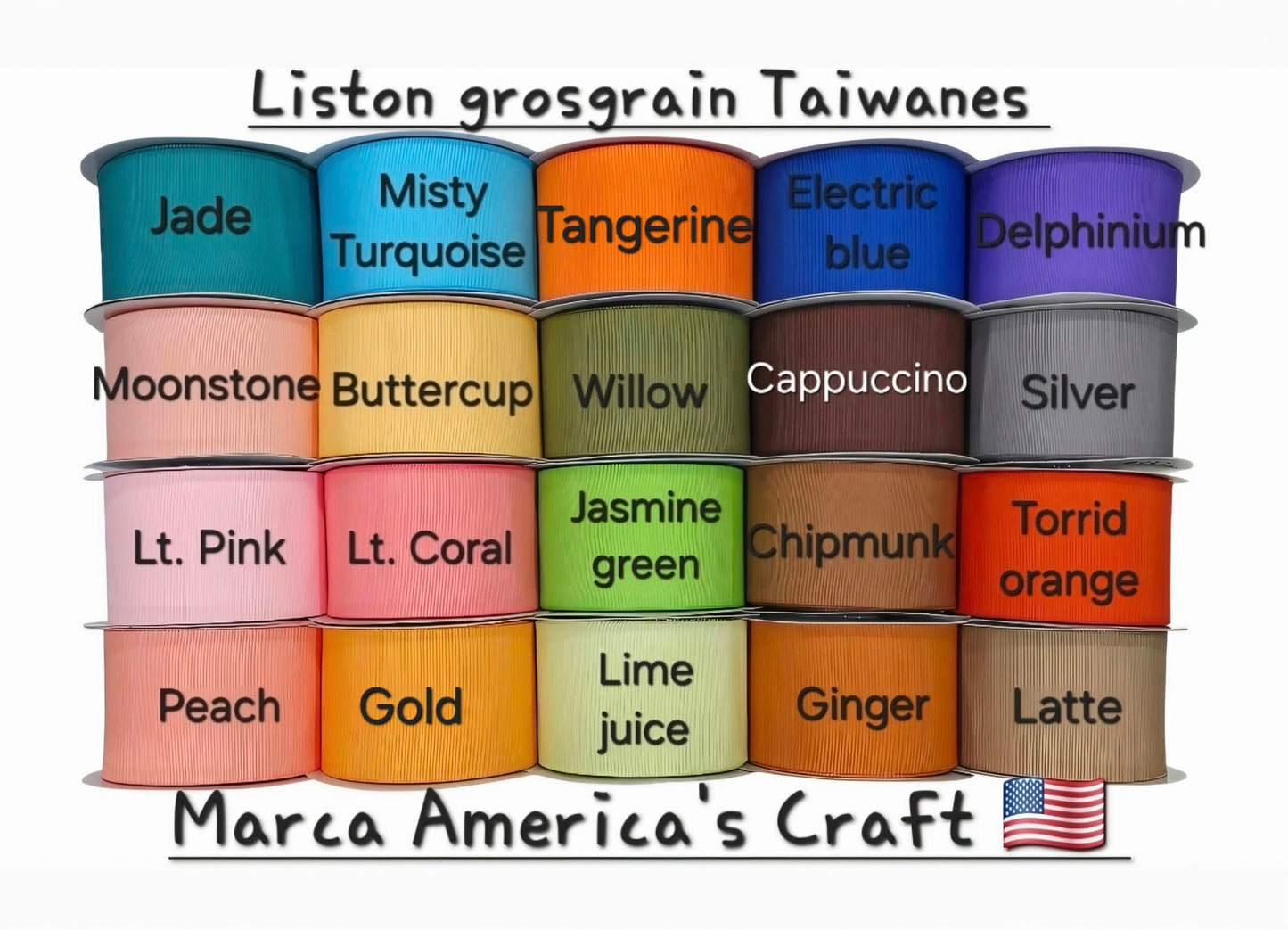 3" Taiwan Grosgrain Ribbon
