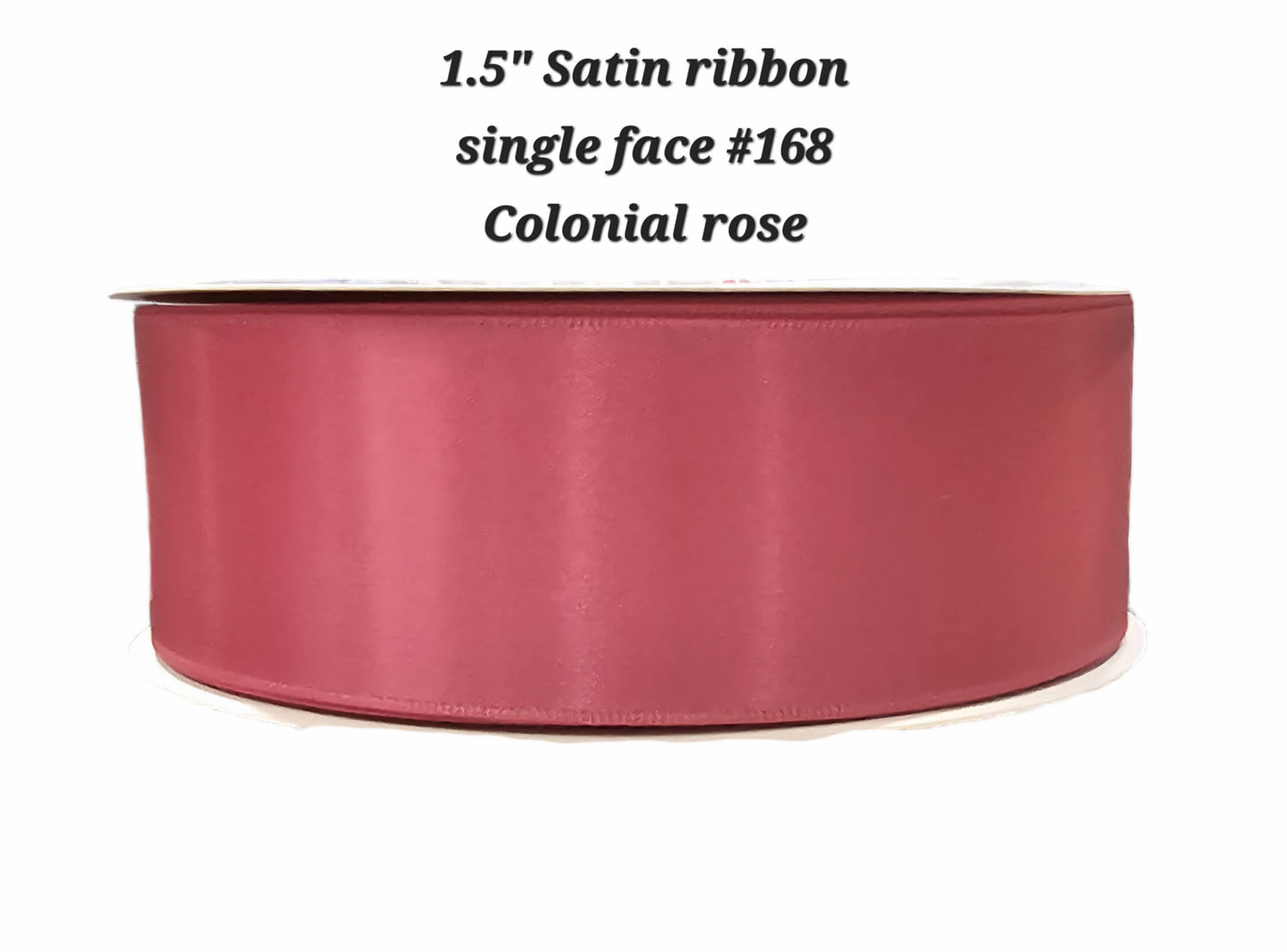 1.5" Satin ribbon single face