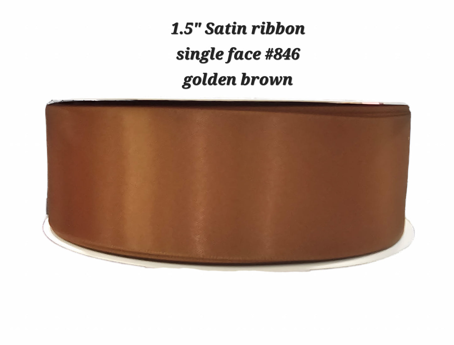 1.5" Satin ribbon single face