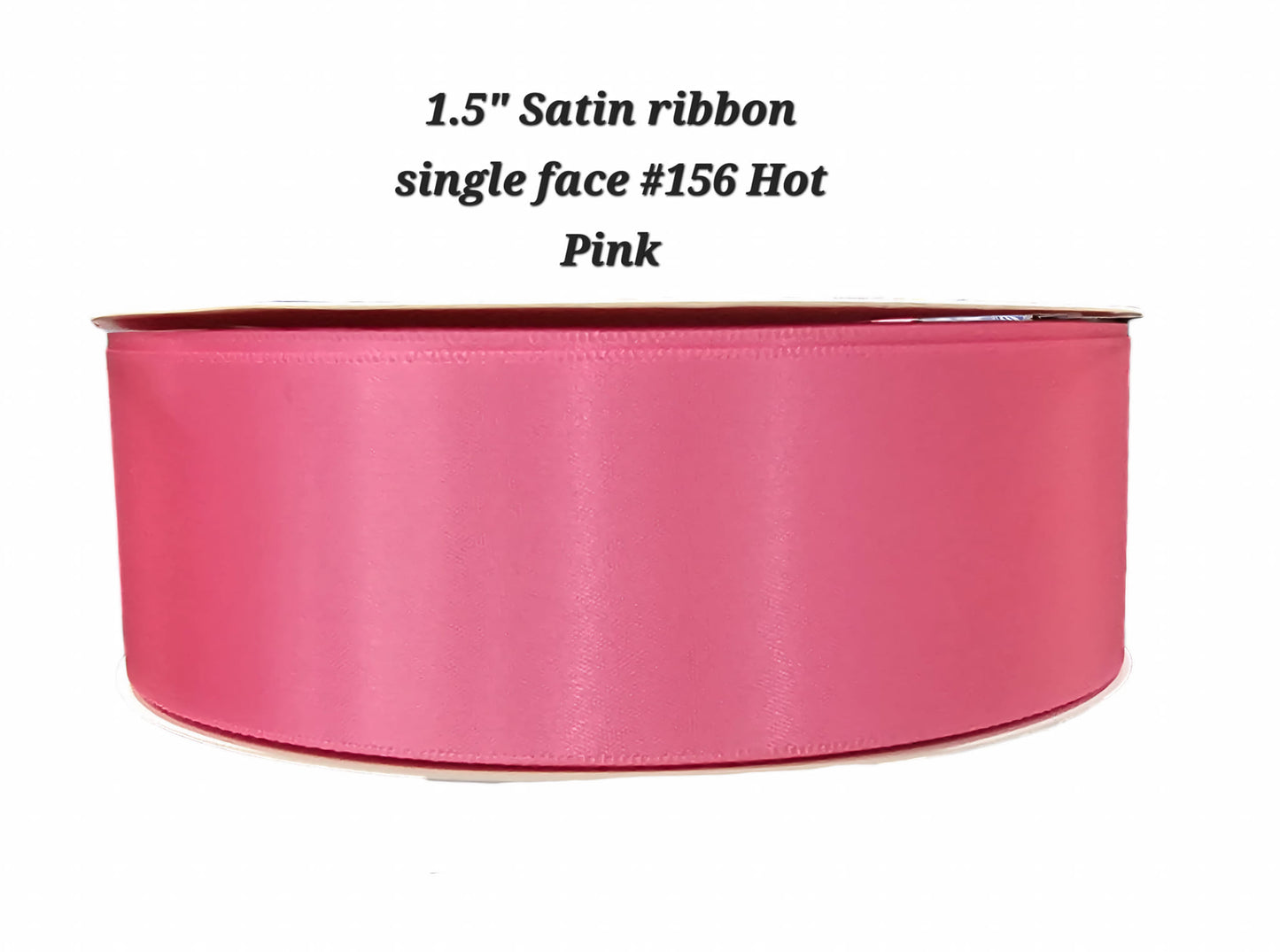 1.5" Satin ribbon single face