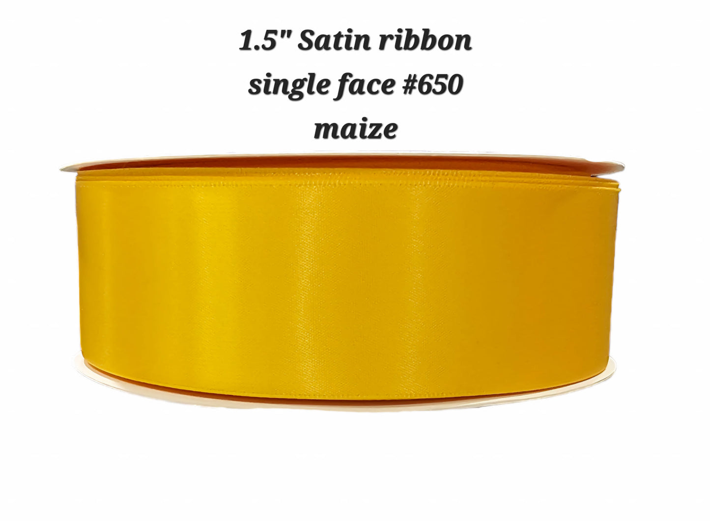 1.5" Satin ribbon single face