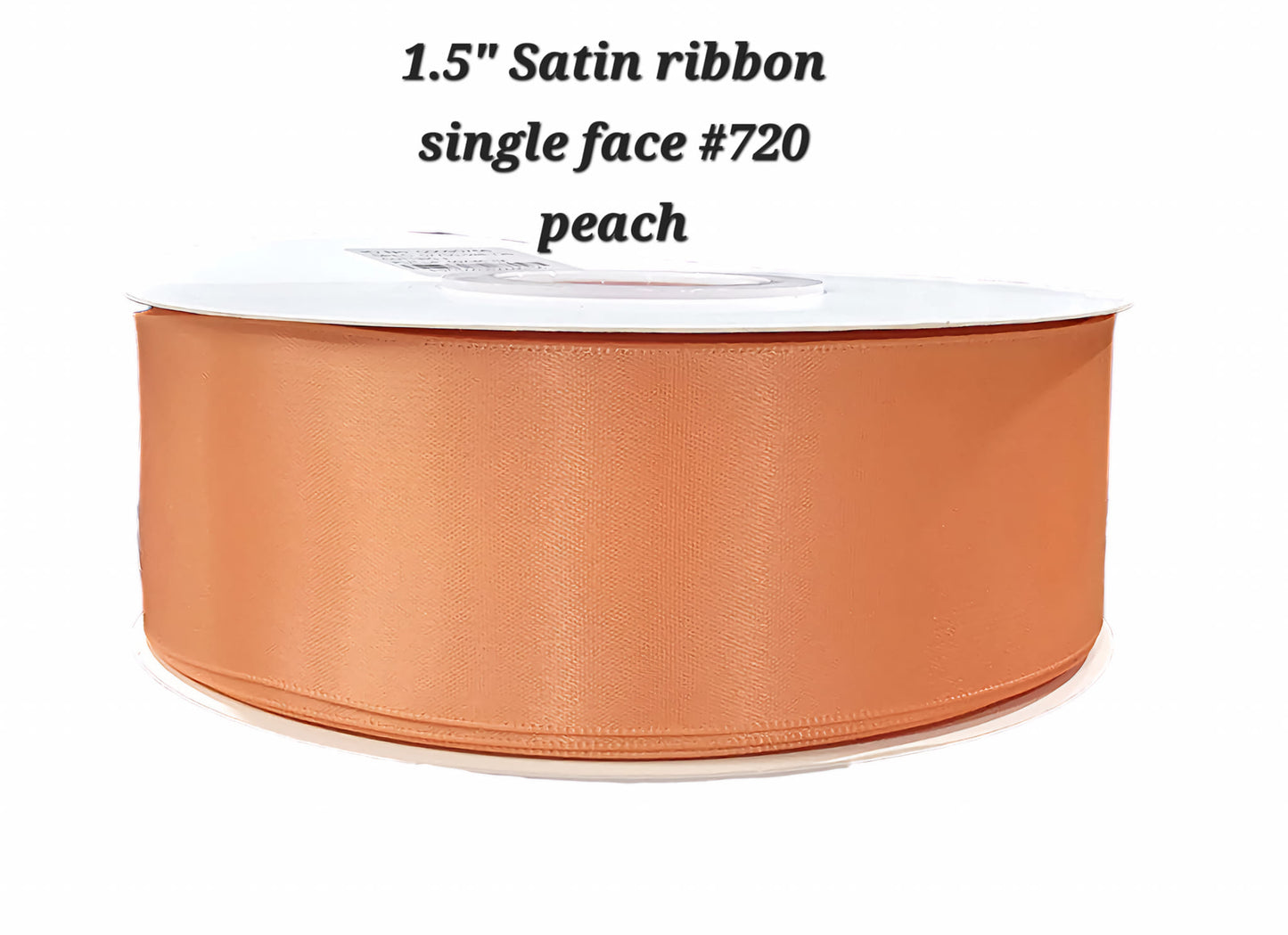 1.5" Satin ribbon single face