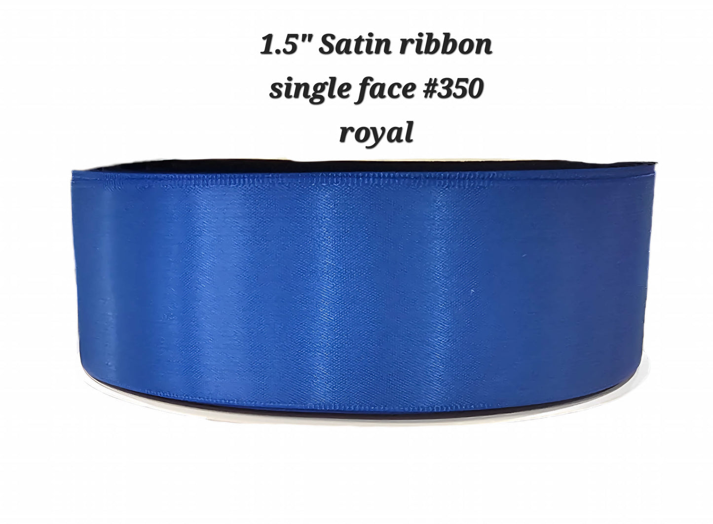 1.5" Satin ribbon single face