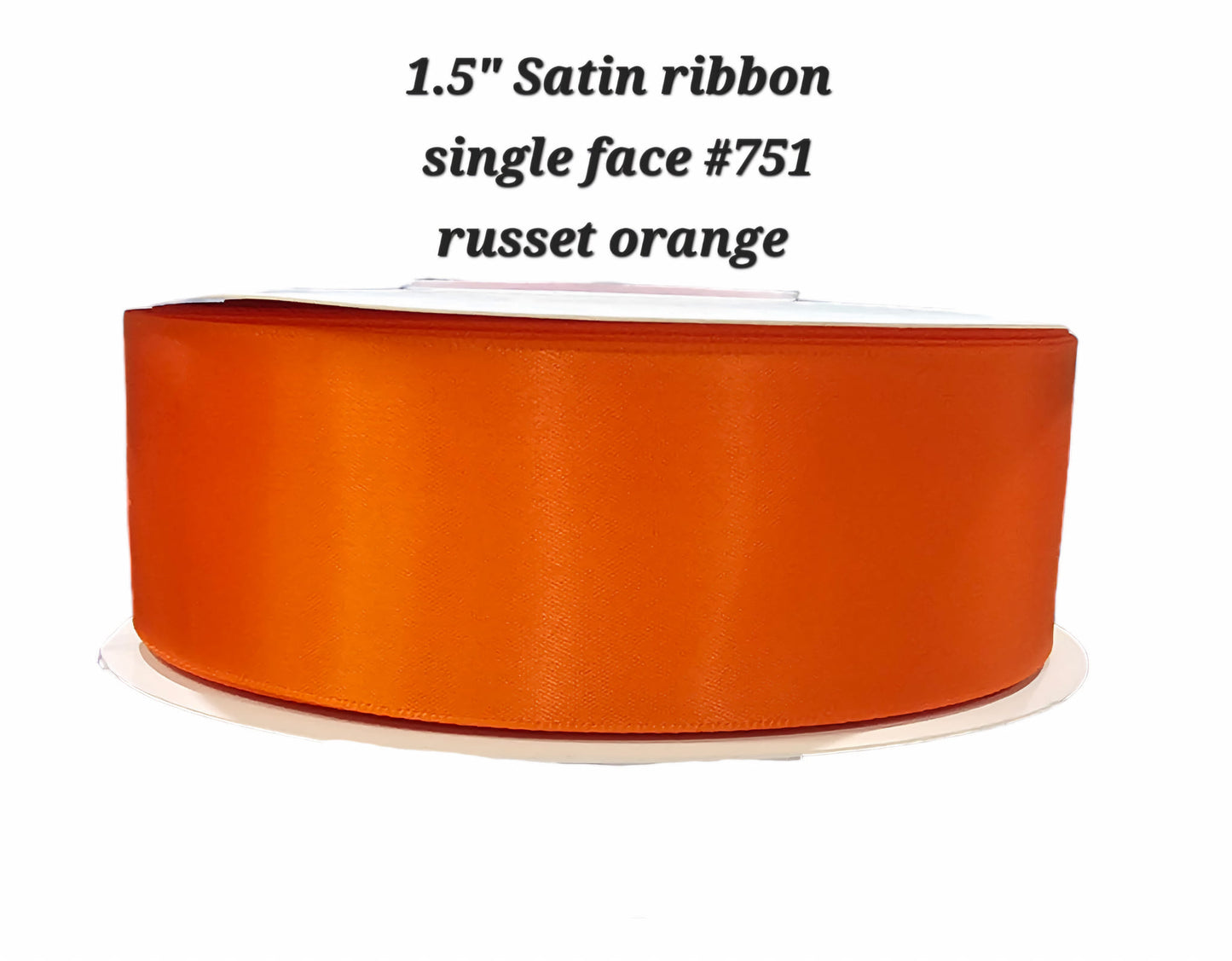 1.5" Satin ribbon single face