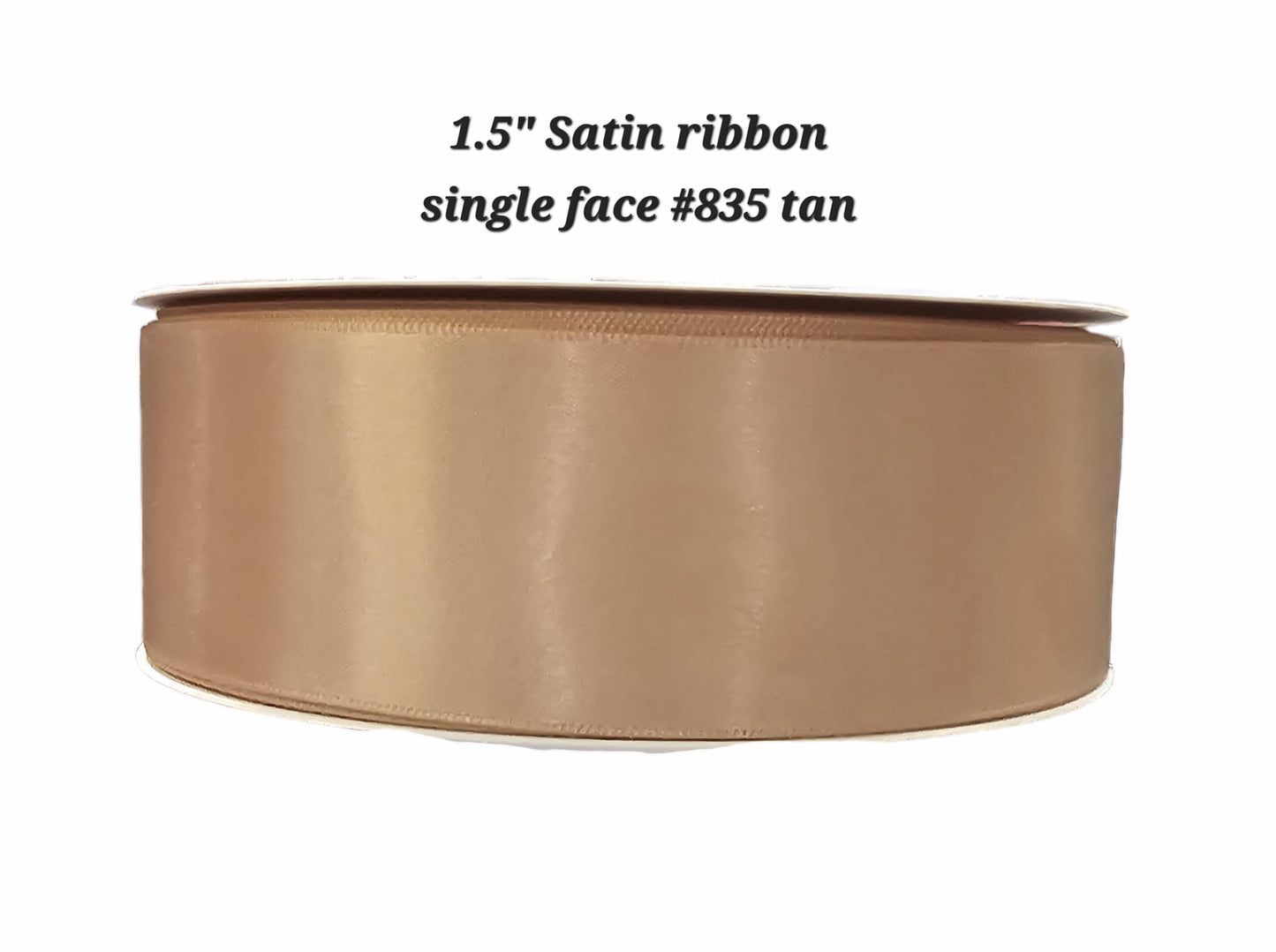 1.5" Satin ribbon single face
