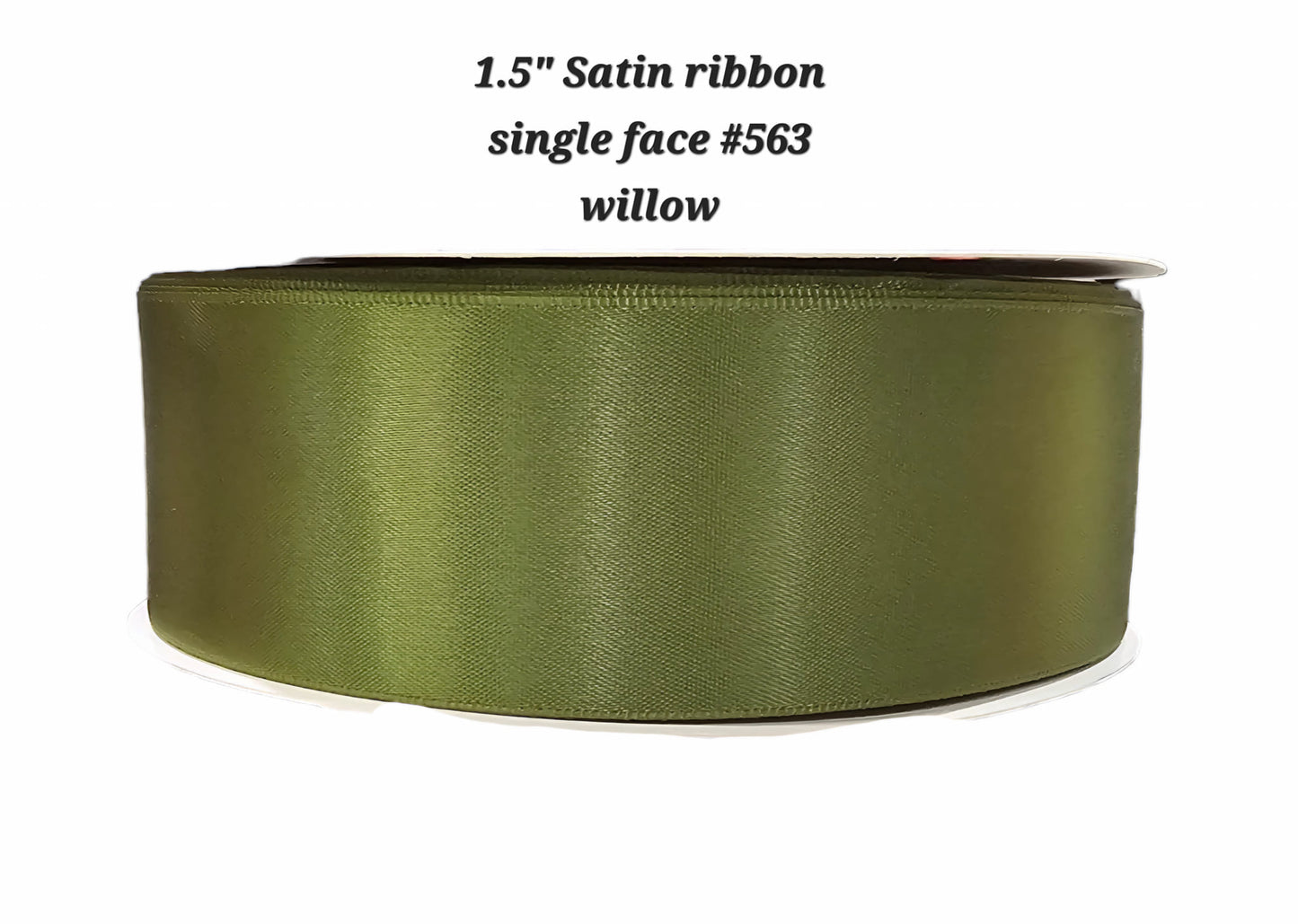 1.5" Satin ribbon single face